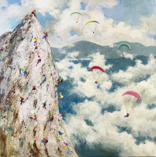 Climbers & Paragliders